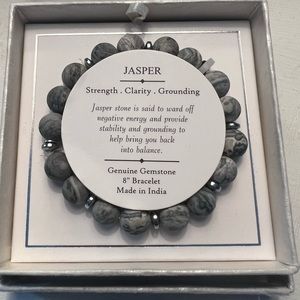NWOT Shiv am Jasper bracelet.